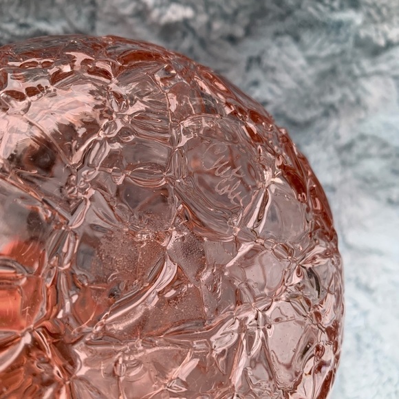 Glass Hand Blown Crackle Honey Jar by Chet Cole - Picture 10 of 15